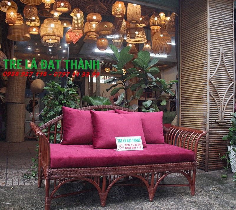 Bàn Ghế Mây Ban Công - BGMBC004
